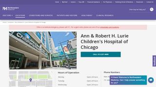 
                            9. Ann & Robert H. Lurie Children's Hospital of Chicago | Chicago, IL ...