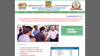 
                            3. ANNAMALAI UNIVERISTY DDE