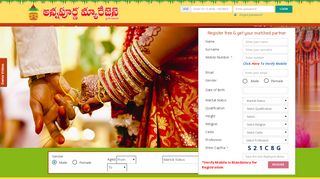 
                            8. Annapurna Marriages - Marriage Bureau Telugu