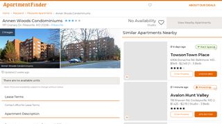 
                            6. Annen Woods Condominiums - Pikesville, MD | Apartment Finder