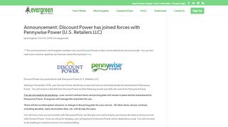 
                            7. Announcement: Discount Power has joined forces with ...