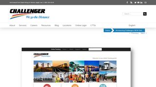 
                            7. Announcing Challenger's NEW Online Tracking Portal | Challenger