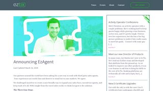 
                            6. Announcing EzAgent - EzTix Event Ticketing