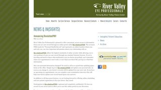 
                            9. Announcing RevolutionPHR! | River Valley Eye Professionals