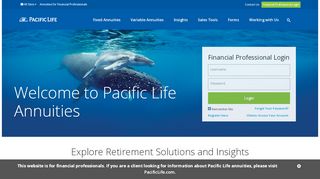 
                            4. Annuities.PacificLife.com