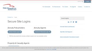 
                            3. Annuity Agent Login - Great American Insurance Group