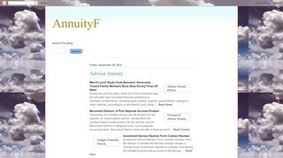 
                            9. AnnuityF: Advisor Annuity