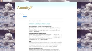 
                            5. AnnuityF: Allstate Annuity Advisor Login