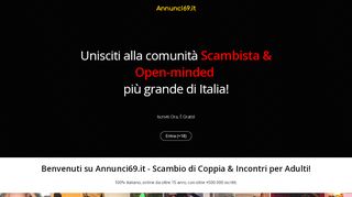 
                            6. Annunci69.it - Coppie Scambiste, Annunci Erotici, Racconti, Car Sex ...