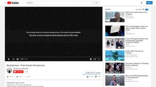 
                            8. Anonymous - How to join Anonymous - YouTube
