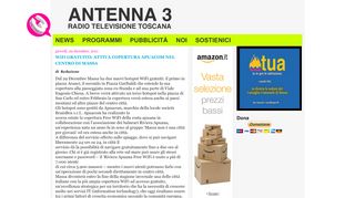 
                            6. Antenna 3 » WiFi GRATUITO: ATTIVA COPERTURA …