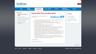 
                            8. Anthem Blue Cross and Blue Shield