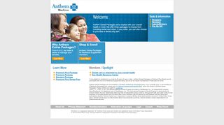 
                            1. Anthem BlueCross - Anthem Extras Packages