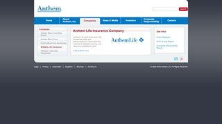 
                            11. Anthem Life Insurance Company