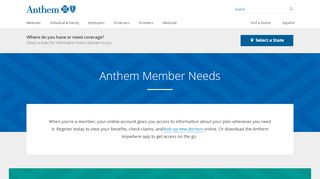 
                            10. Anthem Member Benefits: Pay Bill, Change ... - Anthem Blue Cross