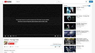 
                            5. Anthem - The Sign.VOB - YouTube