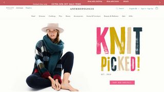 
                            2. Anthropologie - Women's Clothing, Accessories & Home