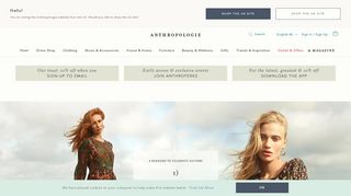 
                            1. Anthropologie