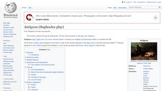 
                            9. Antigone (Sophocles play) - Wikipedia