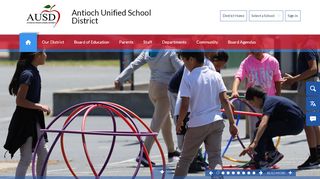 
                            6. Antioch Unified School District / Homepage