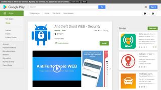 
                            9. Antitheft Droid WEB - Security - Apps on Google …