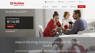 
                            7. Antivirus Software, Internet Security ... - mcafee.com