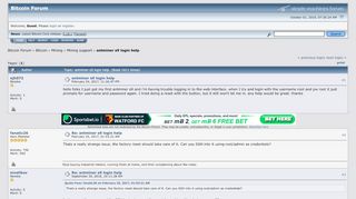 
                            2. antminer s9 login help - Bitcoin Forum