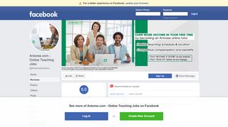 
                            9. Antoree.com - Online Teaching Jobs - Reviews | Facebook