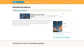 
                            6. Anumail Anu (Anumail.anu.edu.au) - Sign In