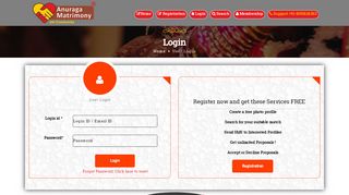 
                            1. Anuraga Martrimony | User Profile Login | Brahmin Matrimony