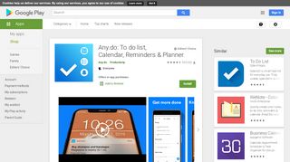 
                            3. Any.do: To do list, Calendar, Reminders & Planner - …