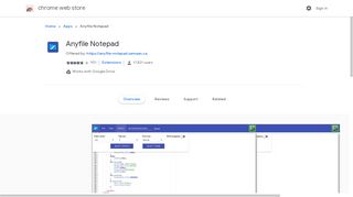 
                            4. Anyfile Notepad - Google Chrome