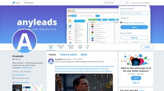 
                            9. Anyleads (@anyleads) | Twitter