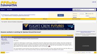 
                            6. Anyone worked or working for Qantas Ground Services? - PPRuNe Forums