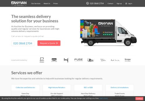 
                            5. AnyVan for Business