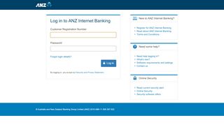 
                            1. ANZ Australia Internet Banking - Logon