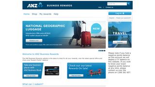 
                            7. ANZ Business Rewards - Home