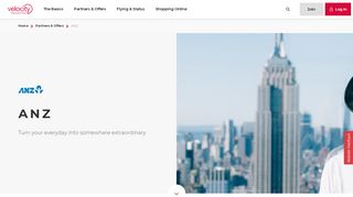 
                            9. ANZ, Credit Card Partner | Earn Points | Velocity Frequent Flyer