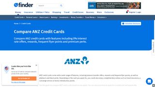 
                            5. ANZ Credit Cards Comparison & Reviews | finder.com.au