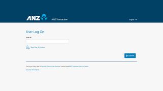 
                            5. ANZ Log On - anztransactive.online.anz.com