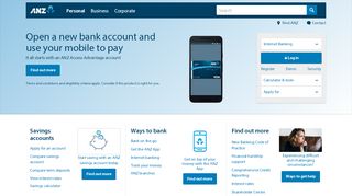 
                            2. ANZ Personal Banking | Accounts, credit cards, loans, insurance | ANZ