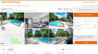 
                            8. Anzio - Lawrenceville, GA | Apartment Finder