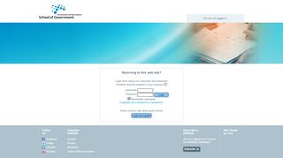 
                            2. ANZSOG eCampus: Login to the site