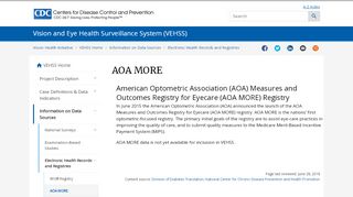 
                            6. AOA MORE | Electronic Health Records and Registries | Information ...