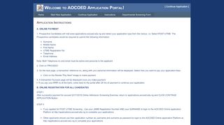 
                            1. AOCOED Application Portal!