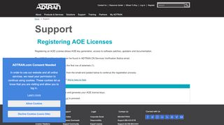 
                            4. AOE/EMS Licensing - ADTRAN.com