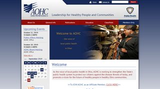 
                            6. AOHC - Association of Ohio Health Commissioners, Inc.