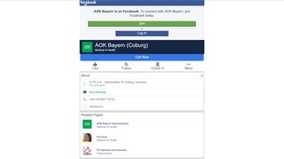 
                            4. AOK Bayern - Home | Facebook