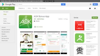 
                            7. AOK Bonus-App – Apps bei Google Play