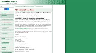 
                            9. AOK Bremen/Bremerhaven - Krankenkassen.de